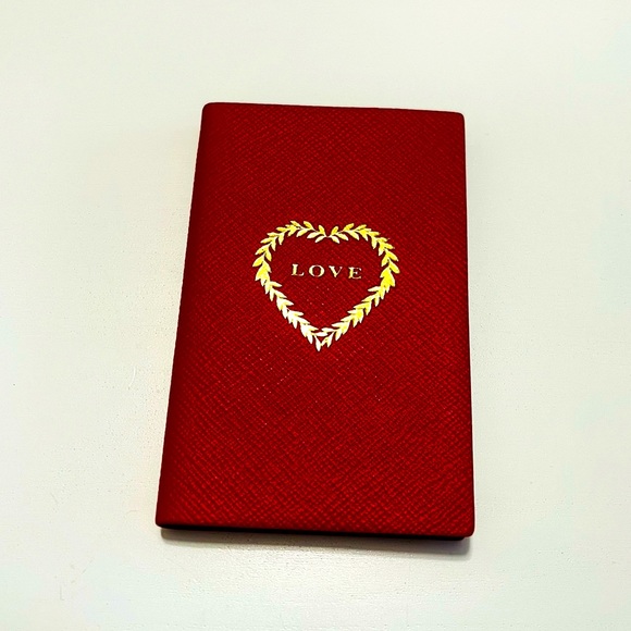 Smythson Other - NEW Smythson Panama Love ❤️ Notebook 3.5x5.5”
